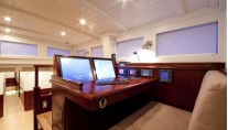 Sailing yacht Annagine - navigation